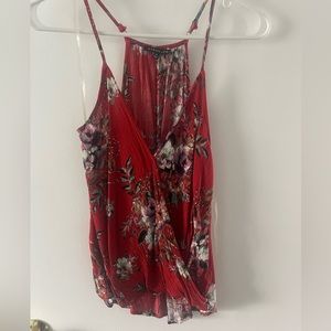 Staccato Floral Tank Top